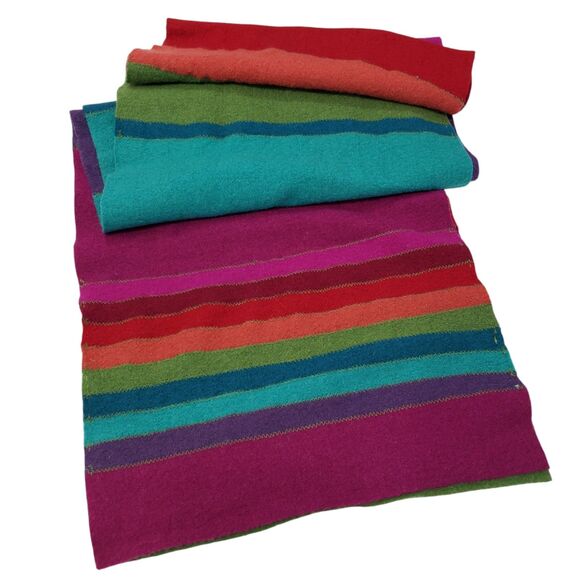 Beautiful Colorful Winter Scarf, Approx. 12 x 78 inches - Picture 1 of 3